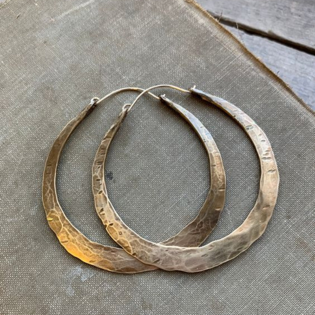 Boucles D'oreilles Vintage Pinces - Design Classique (Occasion, Bon état)