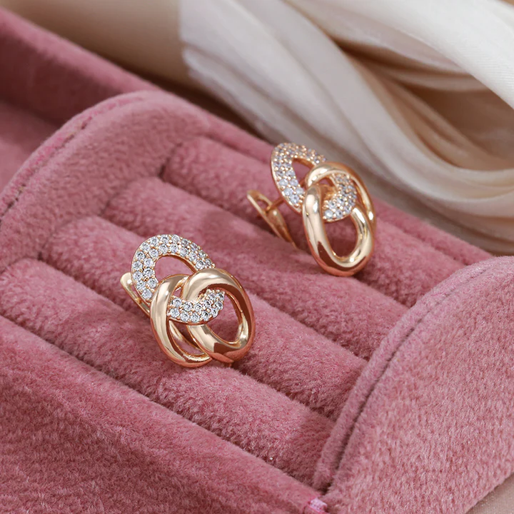 Boucles d'oreilles Elégantes et Brillantes – Paradise Designs