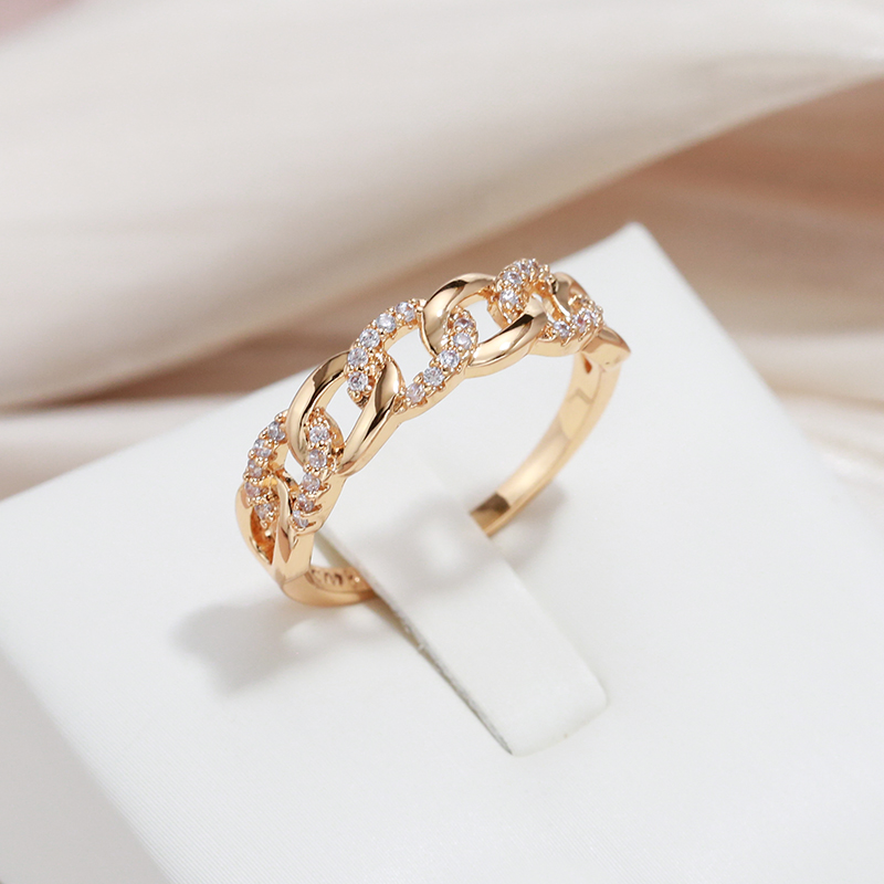 Bague Elégante Tangled en Or – Paradise Designs