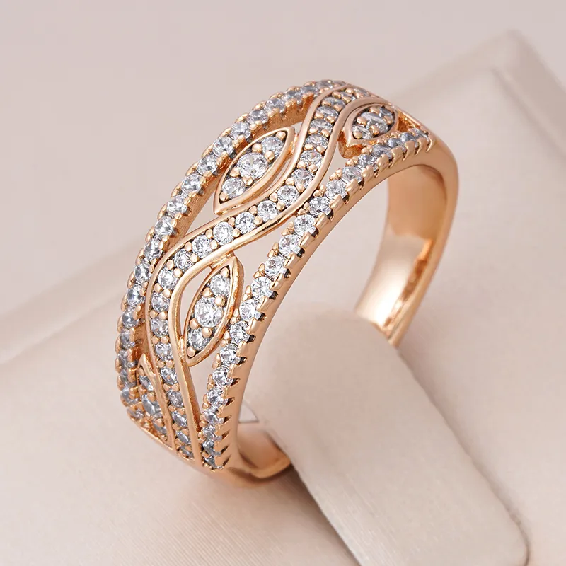 Bague élégante en or brillant – Paradise Designs