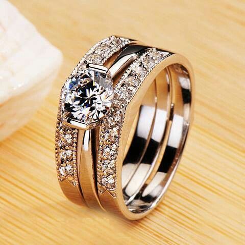 Bague vintage brillante