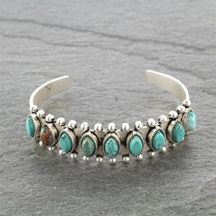 Bracelet vintage en pierre turquoise