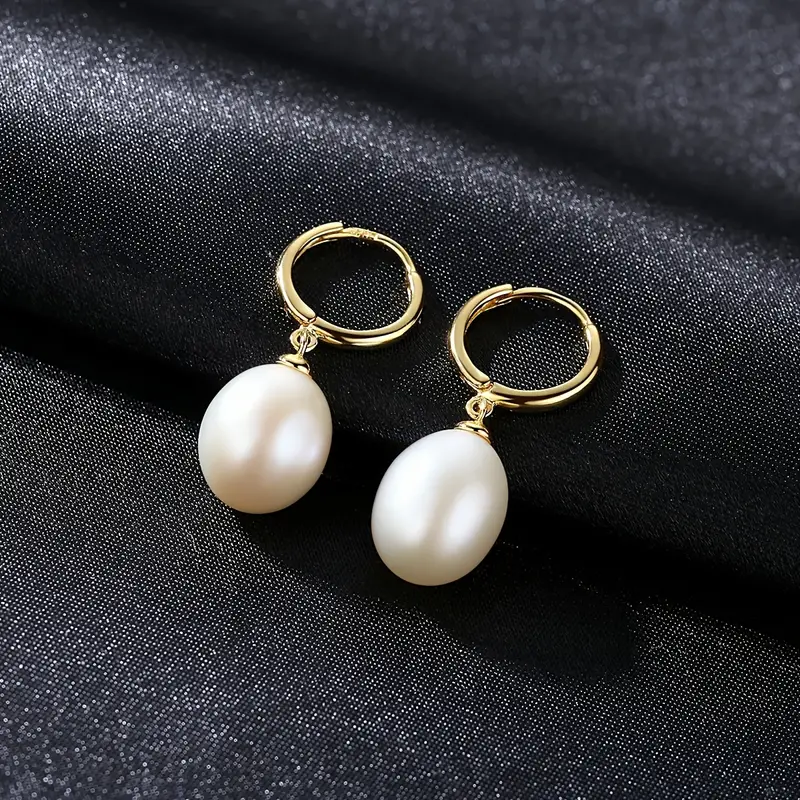 Boucles d'oreilles en perles élégantes