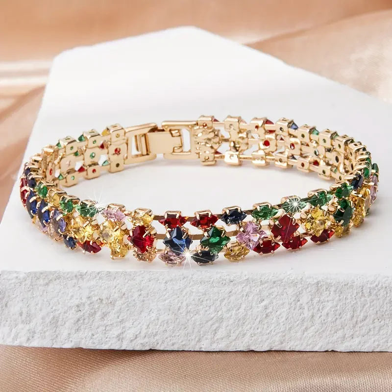 Bracelet aux couleurs vives