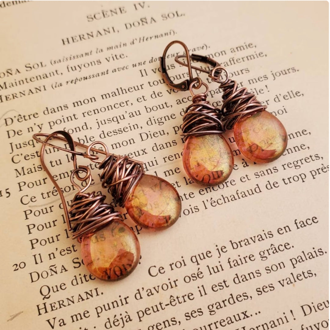 Boucles d'oreilles Firefly Boho