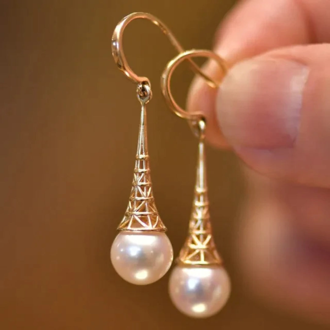 Boucles d'oreilles ethniques en perles