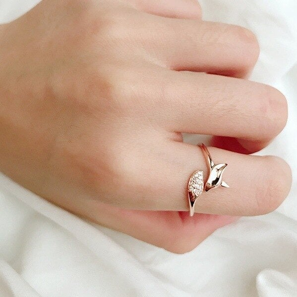 Bague Zorro en Argent Rose