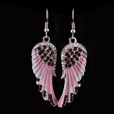 Boucles D'oreilles Ange Cristal