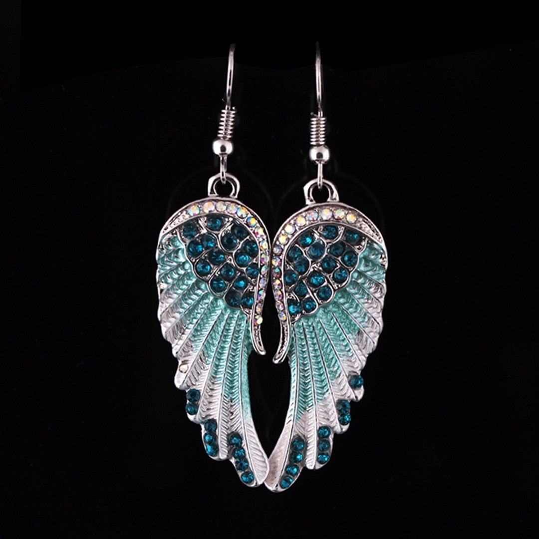 Boucles D'oreilles Ange Cristal