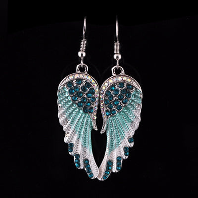 Boucles D'oreilles Ange Cristal