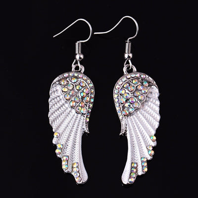 Boucles D'oreilles Ange Cristal