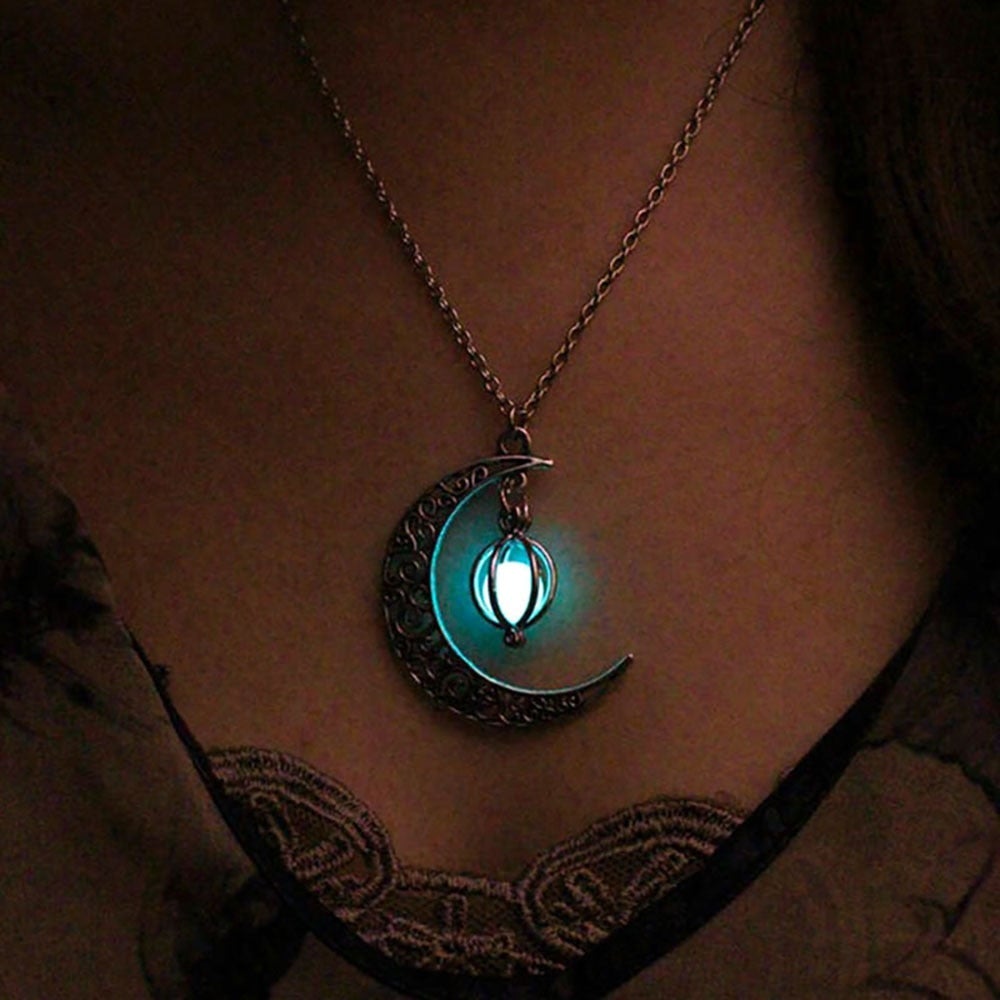 Pendentif Clair de Lune Lumineux