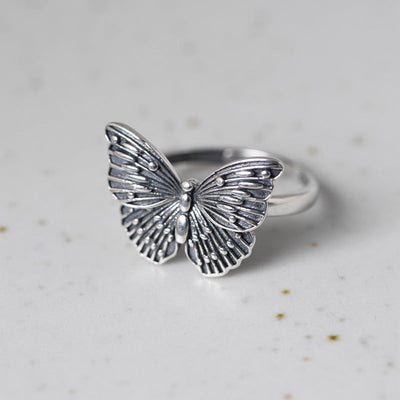 Bague Papillon en Argent