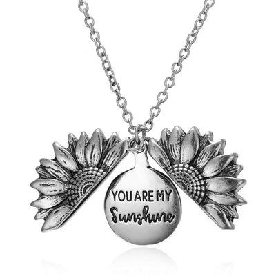 Pendentif Tournesol en Argent