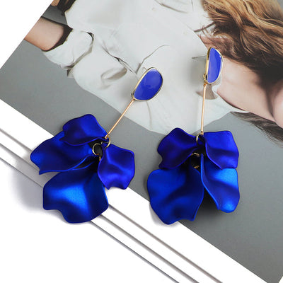 Boucles d'oreilles Pétales de Couleurs