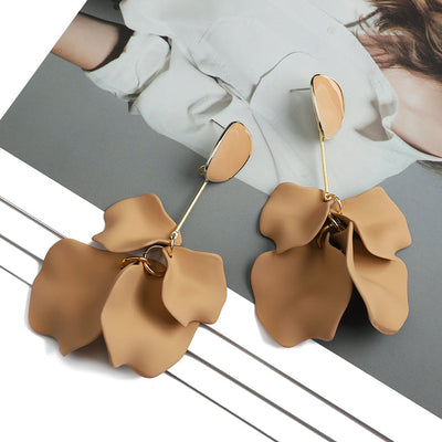 Boucles d'oreilles Pétales de Couleurs
