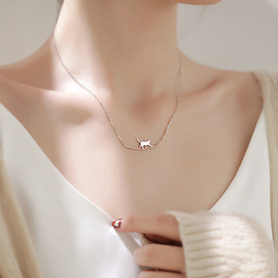 Collier Chaton en Argent