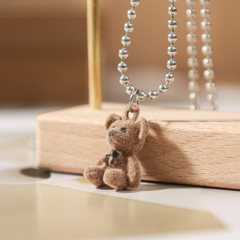 Collier Nounours en Argent