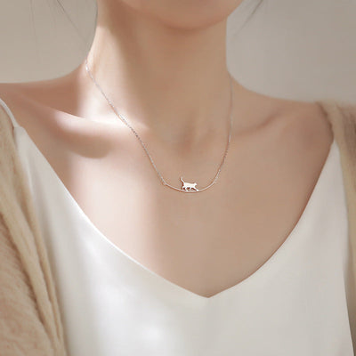 Collier Chaton en Argent