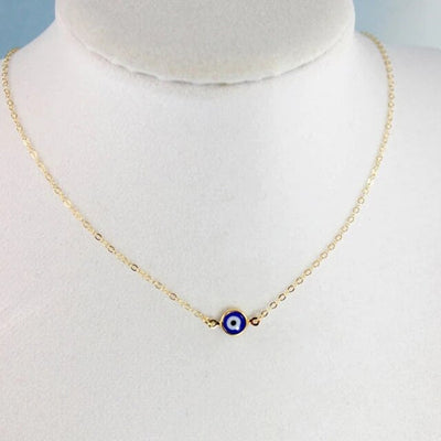 Pendentif Nazar en Or et Argent