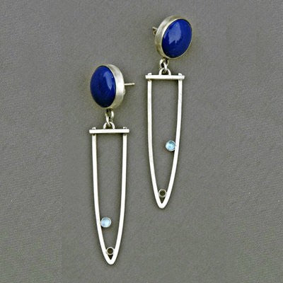 Boucles d'oreilles Boho en Argent