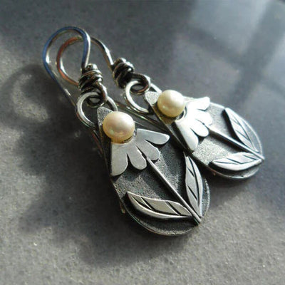 Boucles d'Oreilles Fleur de Larme