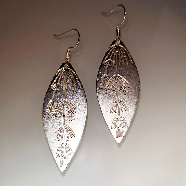 Boucles d'oreilles Ethniques en Argent