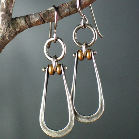 Boucles d'oreilles Vintage en Argent