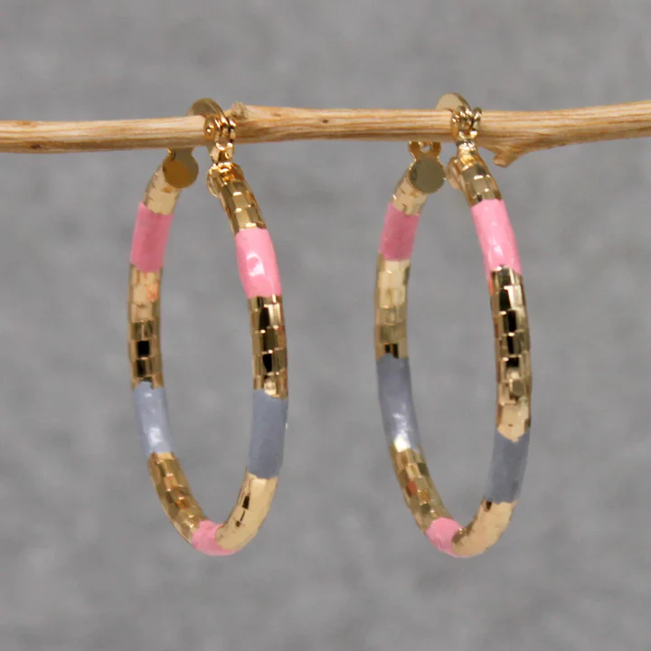 Boucles d'oreilles en or vintage