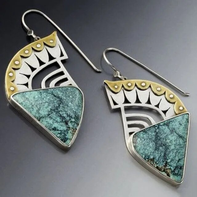 Boucles d'oreilles Nebula Vintage en argent