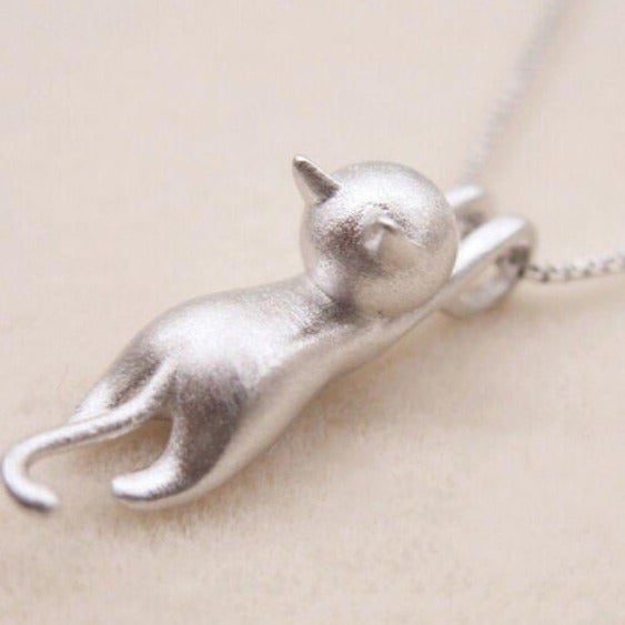 Collier Chaton Ludique en Argent 925